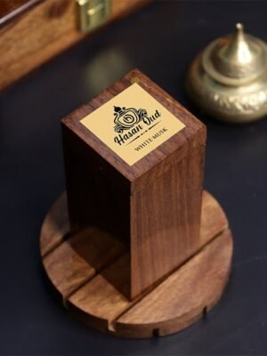 White Musk Attar By Hasanoud alcohol free
